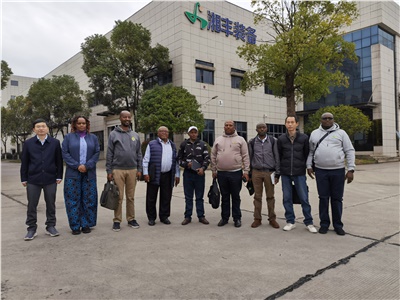 肯尼亞茶葉發展局（KTDA）和Ikumbi茶葉工廠有限公司來湘豐裝備訪問交流